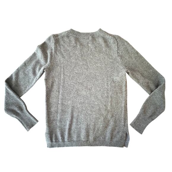 J. Crew 100% Cashmere Sweater Pullover gray XS Crew Neck - Picture 2 of 7